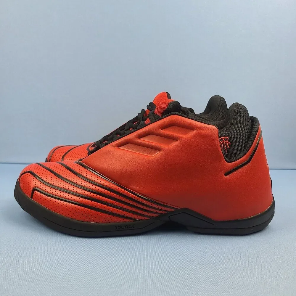 Adidas Basketball Shoes Mens Size 13 TMAC 2 Restomod Red Black GY2135 - Picture 1 of 13